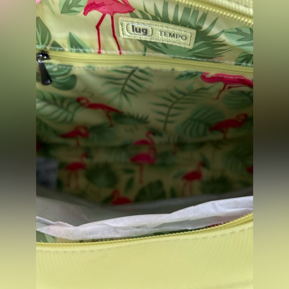 LUG TEMPO MATTE LUXE TOTE BAG MARGARITA NWT - Picture 4 of 5